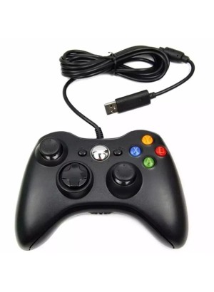 CONTROLE XBOX 360 COM FIO MM-SB360