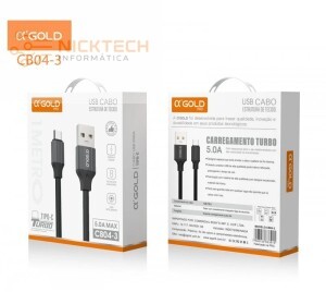 CABO USB TIPO C AGOLD CB04-3 5.0A MAX