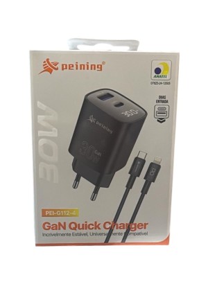 CARREGADOR IOS 30W USB-C PEI-G112-4 PEINING (R#)