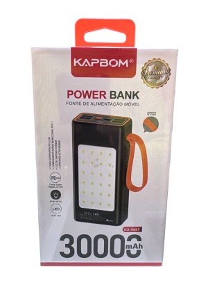 POWER BANK 30000MAH KAPBOM KA-9897 (R#)