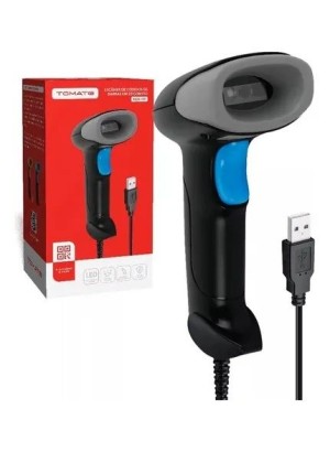 LEITOR DE CÓDIGO DE BARRAS COM FIO 2D MDK-102 TOMATE (R#)