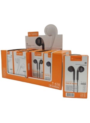  FONE DE OUVIDO COM FIO T-616 (R#)