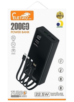 POWER BANK 20000MAH EL-2923 (R#)