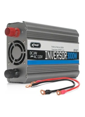  INVERSOR DE POTENCIA 24VDC 110V/3000W KP-547 (R#)