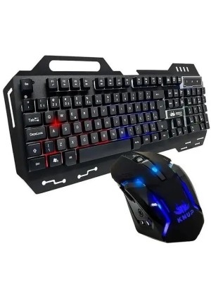KIT TECLADO + MOUSE GAMER KP-2054 KNUP (R#)