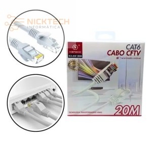 CABO DE REDE 20M KA-6W-20M (R#) 