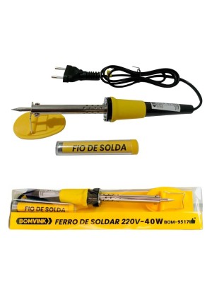 FERRO DE SOLDAR 220V BOM-9517 (R#)