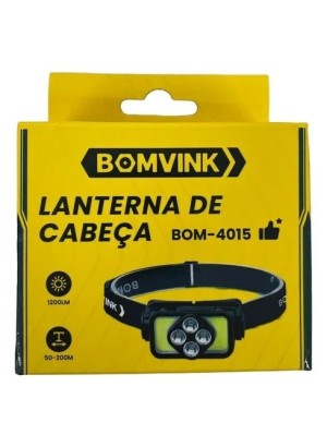 LANTERNA DE CABEÇA BOM-4015 (R#)
