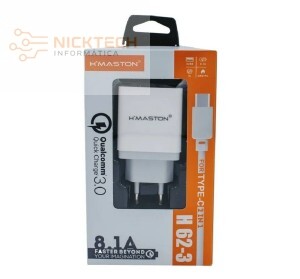 CARREGADOR RAPIDO TIPO C HMASTON 8.1A H62-3