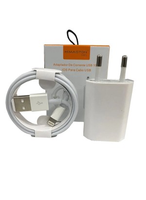 CARREGADOR 10W IOS/USB H'MASTON CB01 (R#)